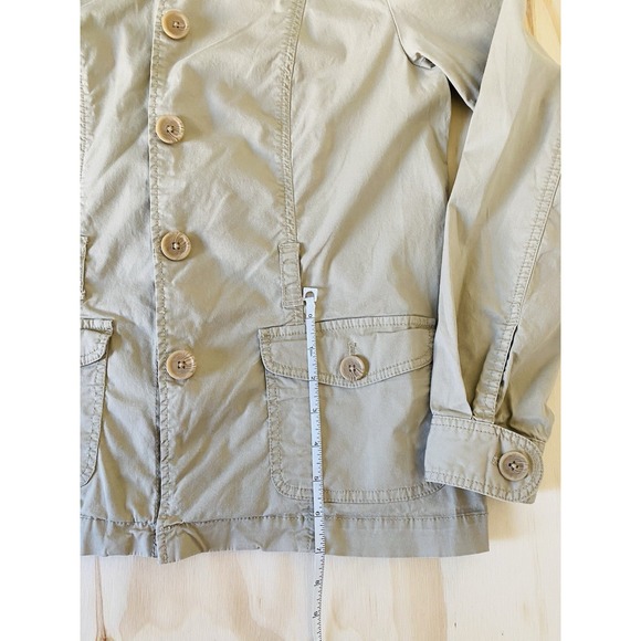 Gap Womens Beige/Khaki Utility/Safari Jacket Sz Medium Utility Chic Gorpcore - Picture 7 of 10
